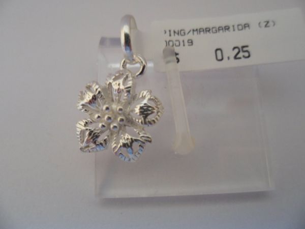PINGENTE DE PRATA MARGARIDA  CB 13822