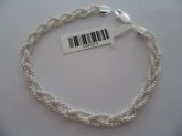 Pulseira Prata Pipoca Trançada 2087214