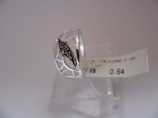 ANEL DE PRATA MICRO ZIRCÔNIA 7  CB 2080697
