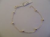Pulseira De Prata Bolas 3x1  CB 2080154