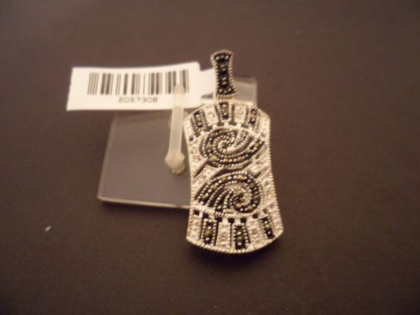 PINGENTE DE PRATA MICRO ZIRCONIA FOLHA CB 2067308