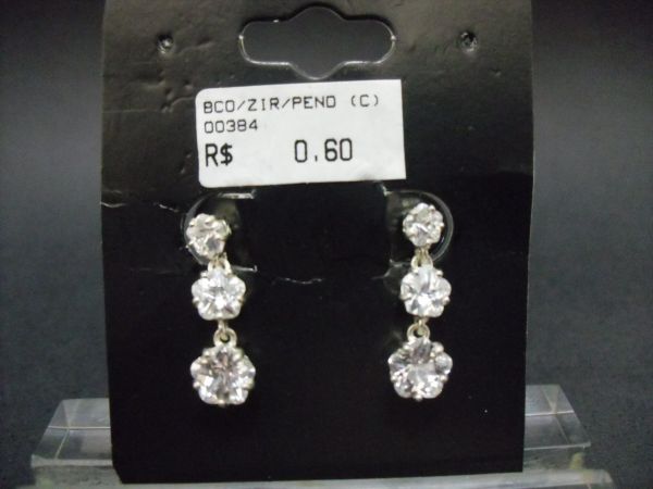 BRINCO DE PRATA ZIRCONIA PENDENTE  CB 2080253