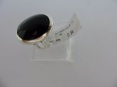 ANEL PRATA NACA PRETO OVAL CB 2075440