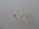 ANEL DE PRATA ZIRCONIA SOLITARIO  CB 30800