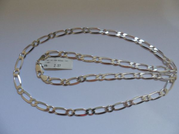 CORRENTE DE PRATA 1X1 60cm CB 2079103