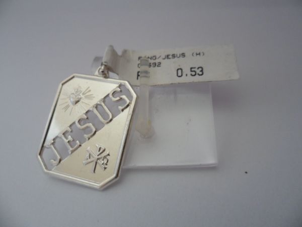 PINGENTE DE PRATA JESUS  CB 2069135