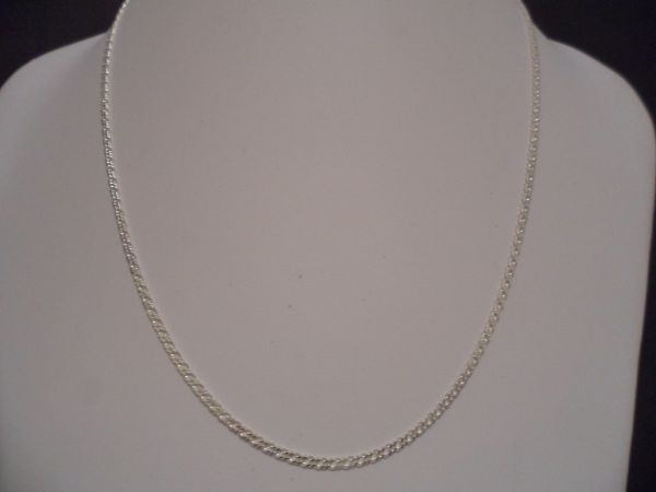 Corrente Prata Elos Duplos 5mm 55cm cb 2083087 ok