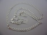 CORRENTE DE PRATA GRUMET 5mm 55CM  CB 2072128