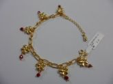 PULSEIRA FOLHADA//BQ/PEDRAS/LAÇO CB 182157