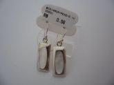BRINCO DE PRATA PEDRA NACA TACO  CB 2065588