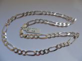 CORRENTE DE PRATA 3X1 55CM  CB 2086194