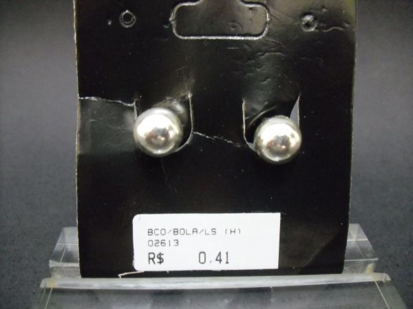BRINCO DE PRATA BOLA LISA 5MM CB 130500