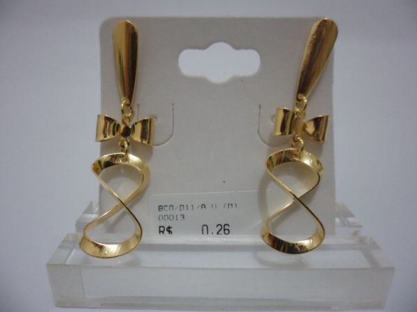 BRINCO FOLHADO A OURO D11 1 CB 2089294