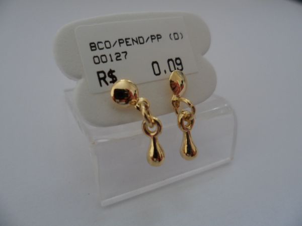 BRINCO FOLHADO A OURO D1 40 cb 2089225 ok foto