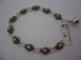 PULSEIRA DE PRATA BALI DISCO CHOCALHO  CB 2060972