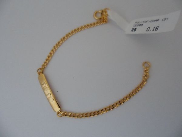 PULSEIRA FOLHADA/INFANTIL/CHAPINHA  CB 660021