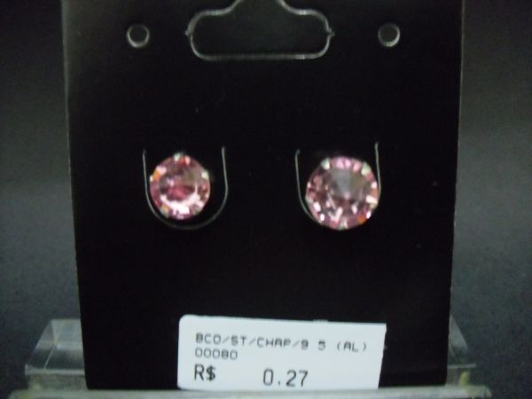 Brinco Prata Chapéu Color CB 2093680