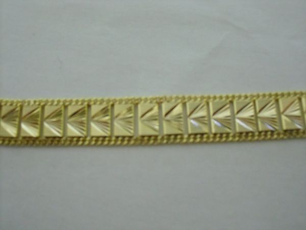 Pulseira Folhada a Ouro Escravo cb 2089492