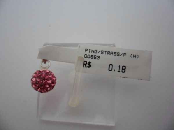PINGENTE DE PRATA MINA STRASS CB 2070766