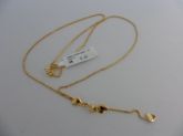 GARGANTILHA FOLHADA A OURO CORAÇOES  CB 81541