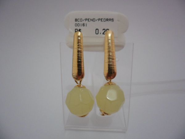 BCO/PENDENTE/PEDRAS/VERDE  CB 23298