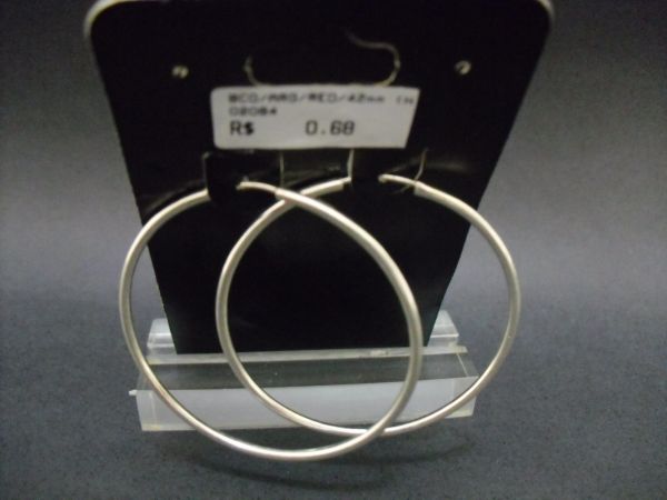 BRINCO DE PRATA ARGOLA 42mm CB 2086637