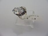 ANEL DE PRATA PEDRA ZIRCONIA GRANDE  CB 2081175