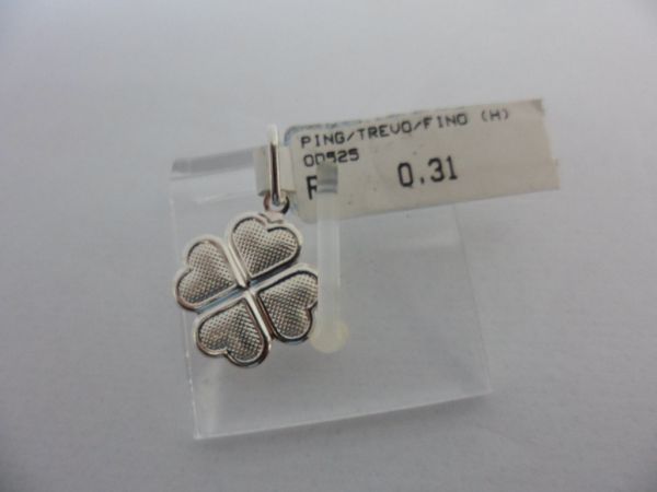 PINGENTE DE PRATA TREVO FINO CB 2067063