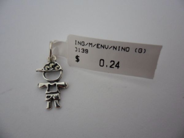 PINGENTE DE PRATA MENINO MARCASSITA CB 23102