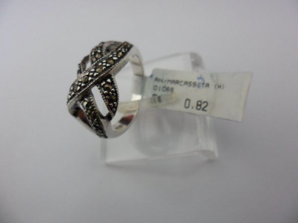 ANEL DE PRATA MARCASSITA LAÇOS CB 2073774