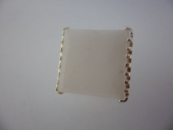 ANEL PRATA PEDRAS QUADRADO CB 2080031