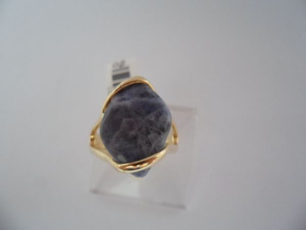 ANEL FOLHADO A OURO PEDRAS 1100531