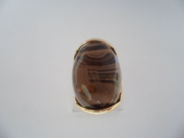 ANEL FOLHADO A OURO PEDRAS MEDIAS 1100731