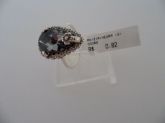 ANEL DE PRATA ZIRCONIA NEGRA  CB 33503