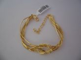 Pulseira Folhada a Ouro 3 cb 2089492