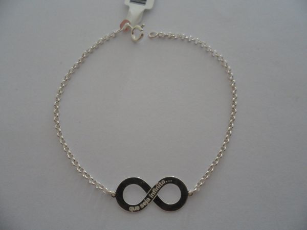 Pulseira Prata Infantil Infinito 2060705