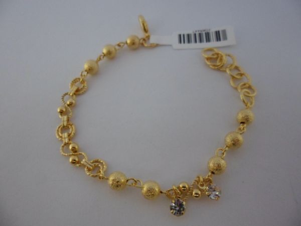 Pulseira Folha a Ouro 2089447b