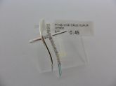 PINGENTE DE PRATA ZIRCONIA CRUZ DUPLA CB 14390