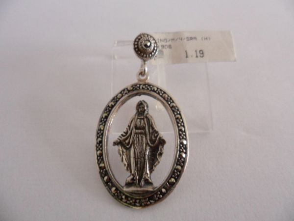 PINGENTE DE PRATA MARCASSITA NOSSA SENHORA CB 34230770