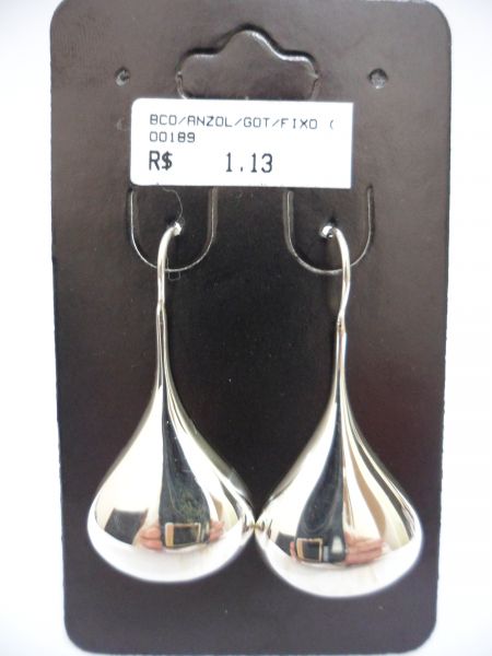 BRINCO PRATA GOTA FIXA CB 2084367