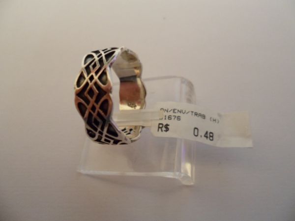 ANEL DE PRATA ENVELHECIDO TRABALHADO  CB 1460001