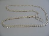 CORRENTE DE PRATA GRUMET 60CM  CB 2079110