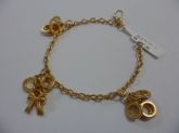 PULSEIRA FOLHADA A OURO ELOS LAÇO CB 181945 ok