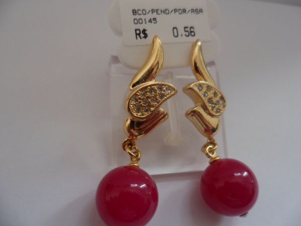 BCO/PENDENTE/PEDRA/ROSA/ASAS CB 650120