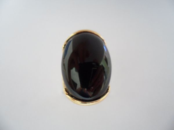 ANEL FOLHADO A OURO PEDRAS MEDIAS 1100731
