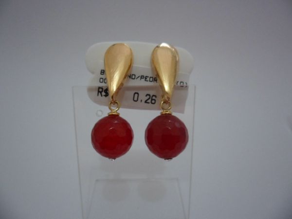 BCO/PENDENTE/PEDRA/P/BORDO  CB 23313