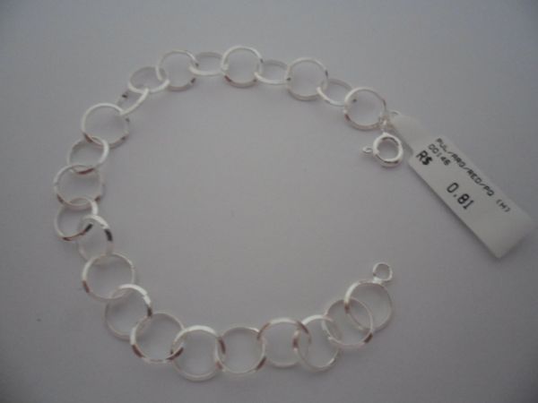 Pulseira de prata Argola Redonda Peq CB 2060620 ok