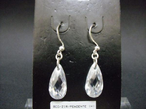 BRINCO DE PRATA ZIRCONIA PENDENTE  CB 2070681