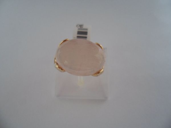 ANEL FOLHADO A OURO OVAL 1100531