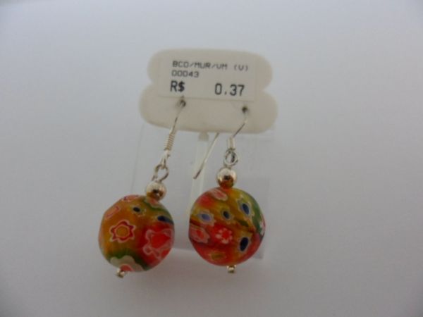 BCO/MURANO/FLORES/VERMELHO  CB 12824